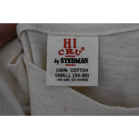 Men's Vintage 70's Jose Cuervo Graphic T-shirt Hi Cru by Stedman Size S - Picture 4 of 6